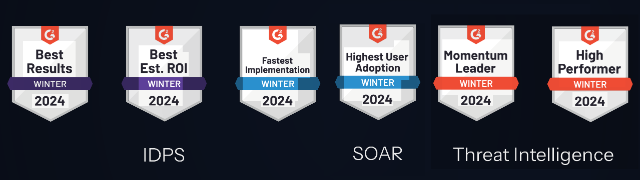 CrowdSec G2 Awards Winter 2024